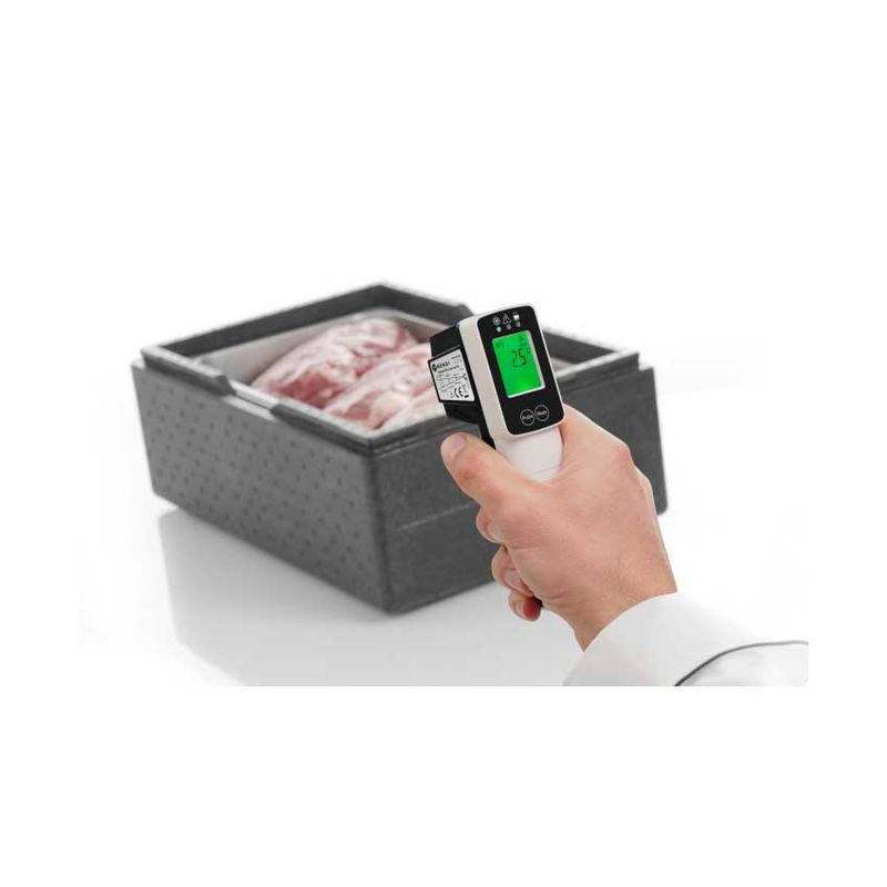 Infrarødt termometer med sonde